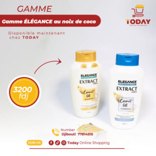 Gamme ÉLÉGANCE au noix de coco