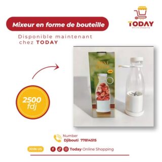 Mixeur en forme de bouteille