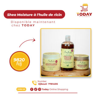 SHEA MOISTURE à l'huile de ricin