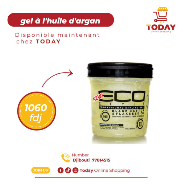 Gel à l'huile d'argan