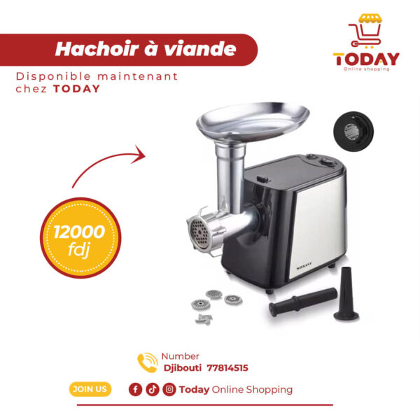 Hachoir à viande électrique