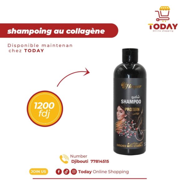 Shampooing au collagène