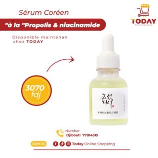 Sérum Coréen à la Propolis et de niacinamide