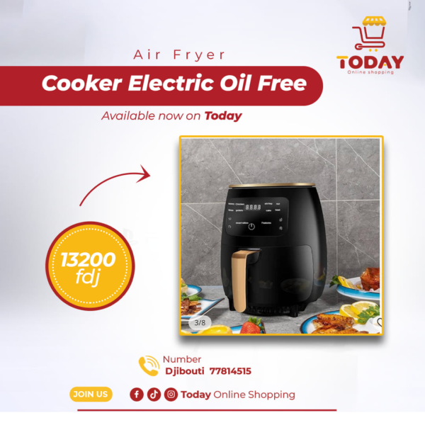 Air Fryer Cooker Electric oil Free