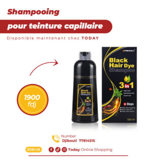 Shampooing BLACK HAIR DYE