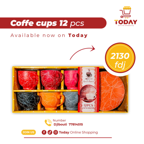 Coffre cups 12 pcs