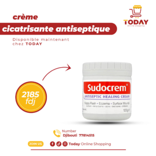 Crème cicatrisante antiseptique