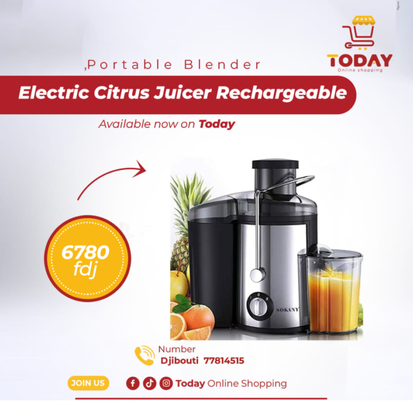 Electric Citrus Juicer Rechargeable
