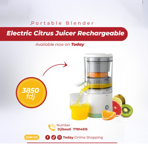 Electric Citrus juicer rechargeable