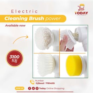 Electric cleaning brush power
