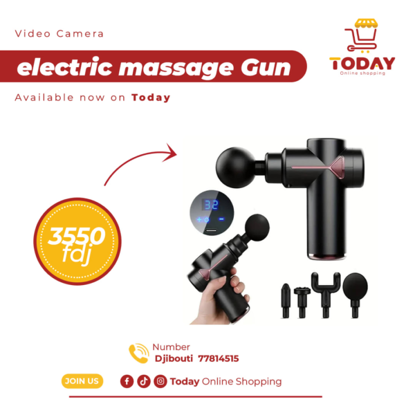 Electric massage gun