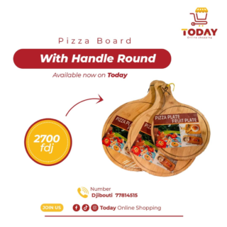 Pizza Board with Handke round