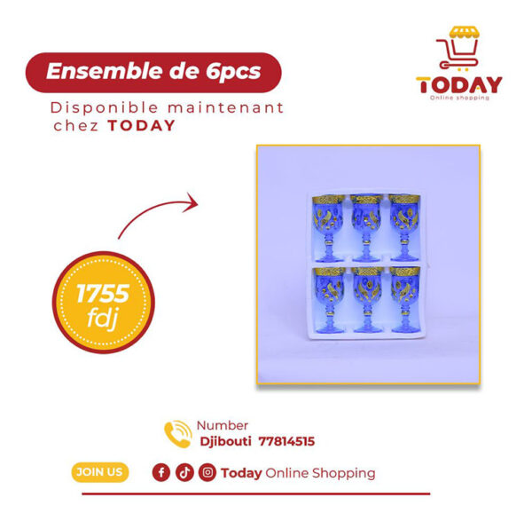 Ensemble de 6 pcs