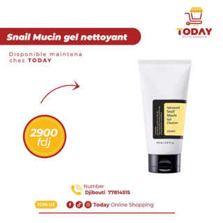 Snail Mucin Gel Nettoyant